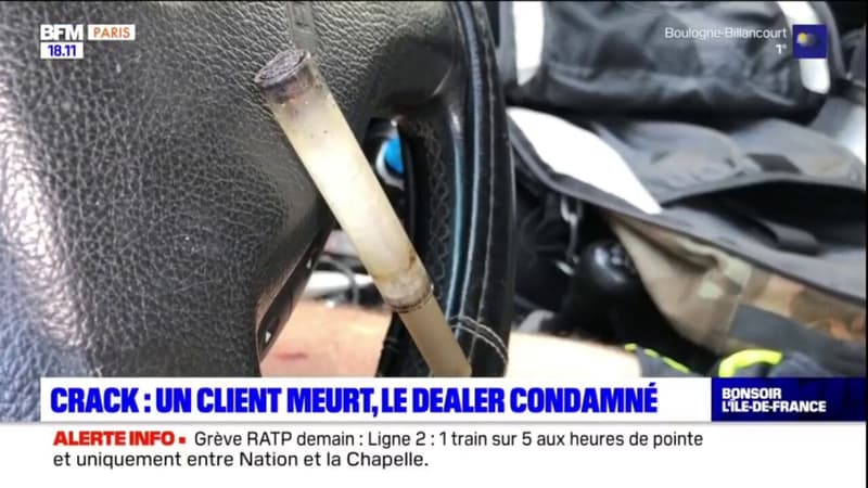 Paris: un vendeur de crack condamné en appel