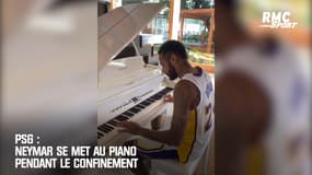 PSG : Neymar se met au piano pendant le confinement