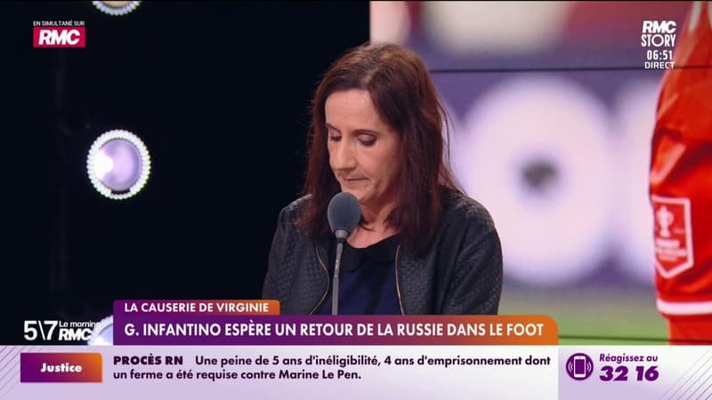 La Causerie - Gianni Infantino espère le retour de la Russie dans le foot