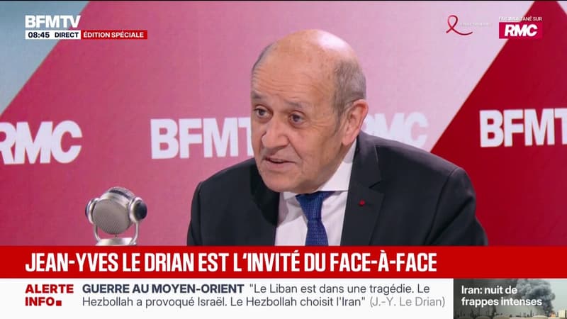 Jean-Yves Le Drian: "Les Américains ne soutiennent plus l'Ukraine"