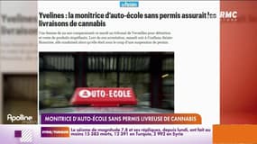 Une monitrice d'auto école sans permis et qui livrait du cannabis