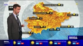 Météo Côte d'Azur: le retour d'un ciel voilé dans l'après-midi, 14°C à Nice