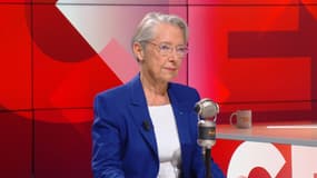 L'ancienne Première ministre Élisabeth Borne sur BFMTV-RMC le 30 septembre 2024 