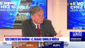 Résultats législatives: la triangulaire de la 12e circonscription du Rhône remportée par Cyrille Isaac-Sibille