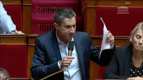 François Ruffin à l'Assemblée nationale 