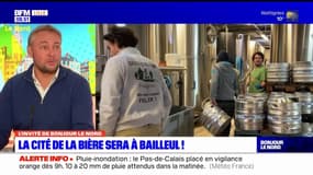 Pierre Marchica, président des brasseurs des Hauts-de-France, explique que la cité de la bière mettra en avant toutes les brasseries de la région et pas seulement à Bailleul