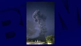 Le volcan du mont Kanlaon est entré en éruption le 4 juin 2024 aux Philippines