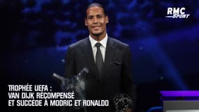Trophée UEFA : Van Dijk récompensé et succède à Modric et Ronaldo
