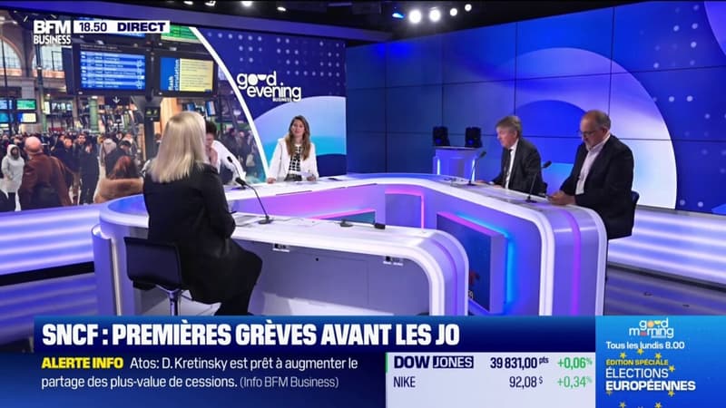 SNCF : premières grèves avant les JO