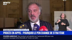 Procès en appel du RN: l'avocat de Marine Le Pen défend "une pratique parlementaire autorisée"