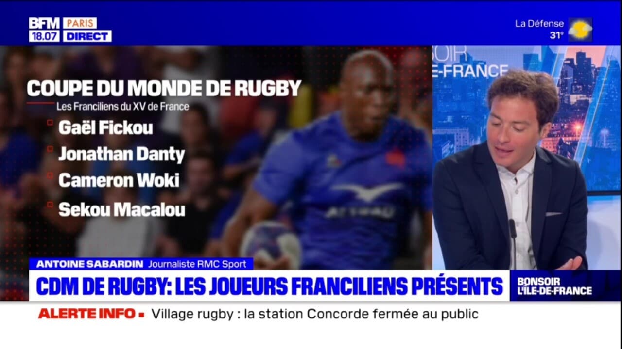 Coupe du monde de rugby : la liste des 33 joueurs du XV de France