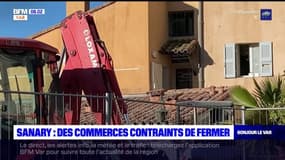 Effondrement à Sanary-sur-Mer: des commerçants contraints de fermer pour des raisons de sécurité