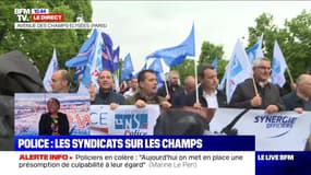 Police: les syndicats sur les Champs-Élysées - 12/06