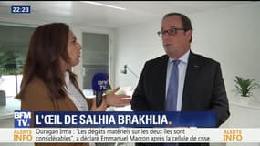L’œil de Salhia: Rencontre avec François Hollande à la tête de sa fondation