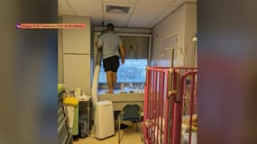 Un père achète une clim' pour son fils au CHU de Bordeaux qui souffre de la canicule