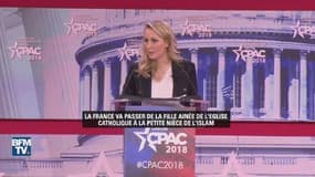Pour Marion Maréchal-Le Pen, "la France va passer de la fille ainée de l'église catholique à la petite nièce de l'Islam"