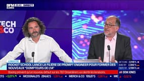 Cyril Pierre de Geyer (Rocket School) : Rocket School lance la filière de prompt engineer pour former des nouveaux "dompteurs de l'IA" - 06/06