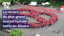 529 Alsaciens battent le record du monde du plus grand bretzel humain
