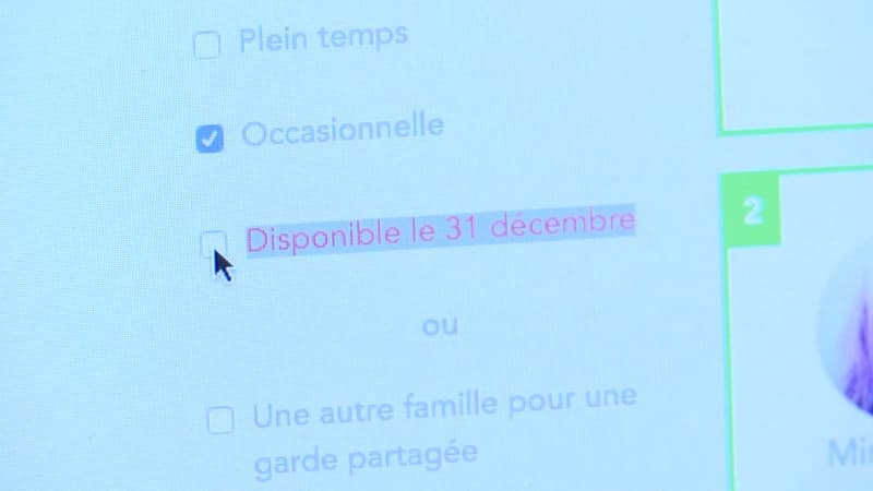 Certains passent par des sites spécialisés pour trouver un baby-sitter le soir du réveillon