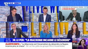 Marine Le Pen : "La Macronie incarne le désordre" - 14/09