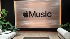 Dans les locaux d'Apple Music à New York