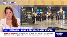 Paris: un homme blesse plusieurs personnes à l'arme blanche à la gare du Nord avant d'être neutralisé