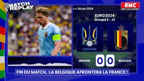 Ukraine 0-0 Belgique : Le match replay avec les commentaires de RMC