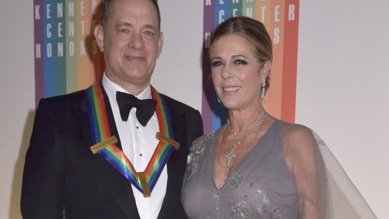Tom Hanks et Rita Wilson à Washington en décembre 2014