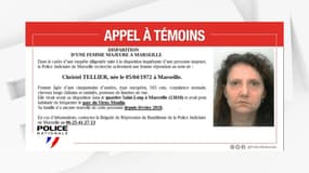 La police nationale a diffusé un appel à témoins pour retrouver la quinquagénaire.