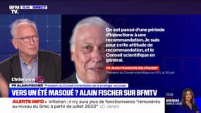 Alain Fischer: "Je n'aurais pas été choqué si le masque avait été obligatoire"