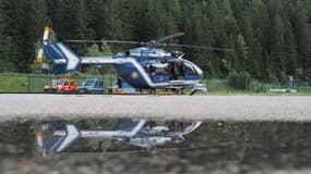Un hélicoptère de la gendarmerie - Image d'illustration