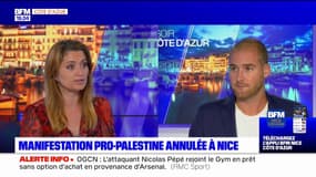 La manifestation pro-Palestine prévue jeudi à Nice finalement annulée