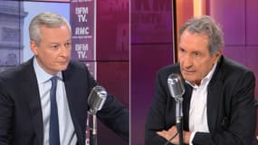 Bruno Le Maire face à Jean-Jacques Bourdin