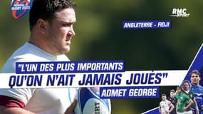Angleterre - Fidji : "L'un des matchs les plus importants qu'on n'ait jamais joués" reconnaît George