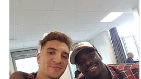 Thomas Meunier et Serge Aurier