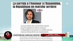 Olivier Truchot accuse Aymeric Caron d’être un "allié objectif" de Gilbert Collard