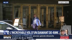 L'incroyable vol d'un diamant de 45 millions d'euros dans un hôtel parisien