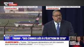 Alvin Bragg (procureur de Manhattan): "Donald Trump a cherché à dissimuler des crimes liés aux élections de 2016"