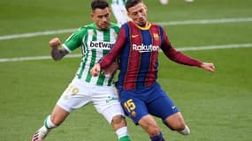 Clément Lenglet avec le Barça
