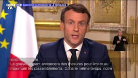 Coronavirus: Emmanuel Macron appelle les Français à "limiter leurs déplacements au strict nécessaire"