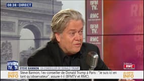 Steve Bannon : "Marine Le Pen est revenue aux fondamentaux de son parti"