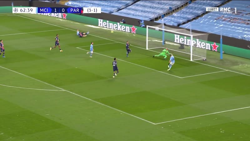 Manchester City-PSG: le doublé de Mahrez sur un contre éclair