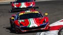 Les voitures Ferrari engagées sur le championnat d’endurance GTE (Grand Tourisme Endurance)