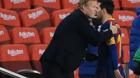 Koeman et Messi