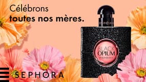 Sephora propose le célèbre parfum Yves Saint Laurent Black Opium en promo pour la fête des mères