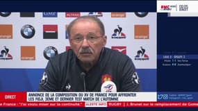 XV de France - Brunel : "Après une victoire, on a plutôt tendance à se relâcher"