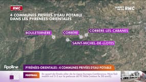 Sécheresse: quatre communes des Pyrénées-Orientales privés d'eau potable