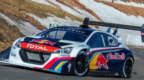 Sébastien Loeb en essais à Pikes Peak