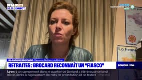 Rhône: Blandine Brocard (MoDem) voit en la réforme des retraites un "fiasco"