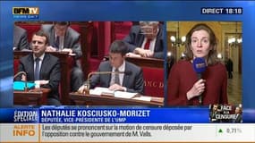 BFM Story: Édition spéciale Motion de censure: Nathalie Kosciusko-Morizet a voté pour - 19/02